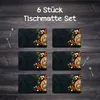 Tischset 6x45x30 cm Platzset Tischmatte Platzmatte Produktbild-Vorschau 4