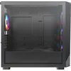 Montech X5M (B), Micro Tower, PC, Schwarz, micro ATX, Produktbild-Vorschau 2