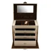 Friedrich23 - Sieradendoos, Cordoba, leer, beige, Productafbeelding-voorbeeld 2