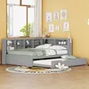 OKWISH Lit Gigogne 140x200 avec Lit Tiroir 90x190, Voir les images du produit 3