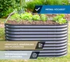 Westmann Grow Faster L Metall Hochbeet L-Form Wellblech in Produktbild-Vorschau 3