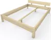 TUGA-Holztech Massivholzbett Einzelbett Doppelbett Produktbild-Vorschau 3
