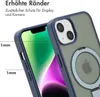 Accezz Ring Stand Backcover mit MagSafe iPhone 14 - Blau Produktbild-Vorschau 5