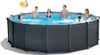 INTEX Schwimmbecken-Set Graphite Grey Panel 478×124 cm Produktbild-Vorschau 2
