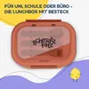 Schmatzfatz Lunchbox, Unterteilte Brotdose für Erwachsene & Produktbild-Vorschau 5