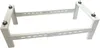 A white background product shot of an air conditioner mounting bracket. Produktbild-Vorschau