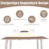 A close-up view of the top of a gazebo with icons and text describing its features. Voir les images du produit