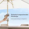 Sekey Parasol Rectangulaire 210 x 140 cm - Parasol de Voir les images du produit 5