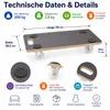 Bituxx Transportroller Rechteck Schichtholz  58 x 28,5 bis Produktbild-Vorschau 6