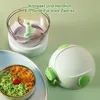 Manueller Zwiebelhacker mit Zugseil, 170ml Gemüseschneider Produktbild-Vorschau 6