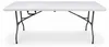 Aga Garten Klapptisch 180x74x74 cm Weiß Produktbild-Vorschau 5