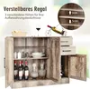 COSTWAY Sideboard mit 2 Schubladen, 3 Türen, 1 Produktbild-Vorschau 5
