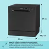 Klarstein - mini umývačka riadu, na 8 súprav, 6 programov, Náhľad obrázku produktu 5