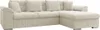 A cream-colored sectional sofa with corduroy texture and tufted cushions, shown against a white background. Náhled obrázku produktu