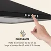 Zugspitze 60 Hotte aspirante murale 65W 310 m³/h LED - Voir les images du produit 6