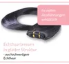 hair2heart Echthaar Tressen zum Einnähen Extensions glatt - Produktbild-Vorschau 3
