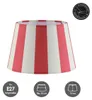 Home Sweet Home CLASSIC Stoff Lampenschirm weiß/rot - 20 x Produktbild-Vorschau 4