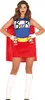 Costume de super-héroïne Beergirl pour femme taille S - L, Voir les images du produit 1