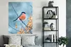MuchoWow® Poster Rotkehlchen - Vogel - Schnee - Herbstliche Produktbild-Vorschau 4