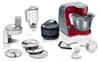 Bosch Serie 4 MUM5X720, 3,9 l, Rot, Silber, Berührung, 2,7 Produktbild-Vorschau 1