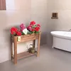 ECODECO Hochbeet aus Holz, Blumenkasten Balkon Terrasse, Produktbild-Vorschau 7
