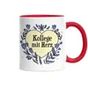 Kollege mit Herz Tasse Rot  Geschenkidee Zum Danke Sagen Produktbild-Vorschau 2