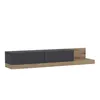 Skye Decor, Majör- AnthraciteWalnut, TV-Ständer, 100 % Produktbild-Vorschau 4