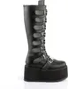 DemoniaCult Plateaustiefel - Damned-318 38 Produktbild-Vorschau 5