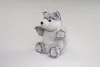 Peluche Chien Husky Puppy 25 cm Voir les images du produit 4