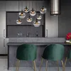 Hängeleuchte, Glas Metall, Schwarz-Rauchfarbe, L 105 cm Produktbild-Vorschau 12