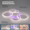 5 Ringförmiges LED Deckenleuchte 60W, Dimmbar LED Produktbild-Vorschau 9