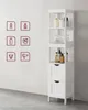 Vysoká koupelnová skříňka VASAGLE, úzká koupelnová skříňka, Náhled obrázku produktu 5