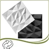 Verdico | Panel ścienny 3D – czarny – 50 × 50 cm – 48 sztuk Podgląd zdjęcia produktu 4