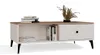POINT 2S 110 Cachemire Beige Chêne Castello Table basse 2 Voir les images du produit 1