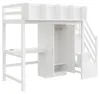 Letto a castello Flieks 90x200 cm con scrivania e armadio, Anteprima dell’immagine prodotto 9