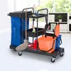 Chariot de nettoyage HOMCOM avec 4 roulettes et 2 seaux Voir les images du produit 2