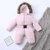 80 cm - Zimný overal pre bábätká s kapucňou, kombinéza, Náhľad obrázku produktu 3