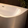 ALONI Hoekbad Links - Glanzend Wit - 180x80x58 cm - Productafbeelding-voorbeeld 5