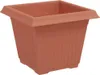vidaXL Quadratischer Blumentopf 6 stk. Ziegelrot 20 x 20 x Produktbild-Vorschau 5