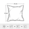 MODFU Samt Kissenbezug  2er Set Kissenhülle 45x45 cm mit Produktbild-Vorschau 3