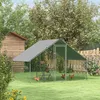 PawHut Enclos poulailler chenil volière extérieur 6 m² - Voir les images du produit 9