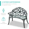 Outsunny Gartenbank Parkbank Sitzbank Garten Bank Produktbild-Vorschau 6
