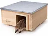 WILDLIFE HOME Igelhaus XL mit Metalldach I Igelfutterhaus I Produktbild-Vorschau 1