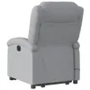 vidaXL Massagesessel mit Aufstehhilfe Hellgrau Stoff Produktbild-Vorschau 5