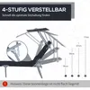 Leżak Outsunny z 4-stopniową regulacją oparcia, składany, Podgląd zdjęcia produktu 5