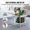 Tavolo da lavoro in acciaio inox VEVOR, tavolo da lavoro Anteprima dell’immagine prodotto 6