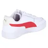 A side view of a white Puma sneaker with a red stripe. Produktbild-Vorschau