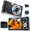 4K Autofokus Digitalkamera, Dual-Kamera Vlogging Fotokamera Produktbild-Vorschau 1