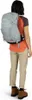 A person wearing a backpack. Produktbild-Vorschau