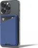 Mujjo Leather Card Wallet, Kartenhalter, Blau, Leder, Apple Produktbild-Vorschau 3